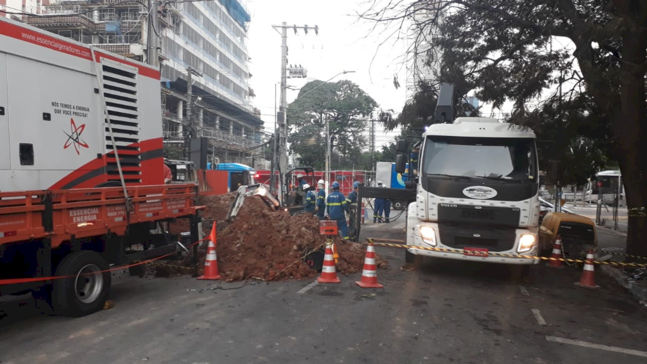 Operação de emergência em São Paulo