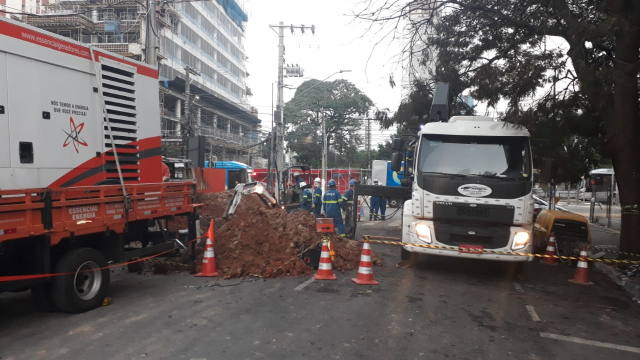 Operação de emergência em São Paulo